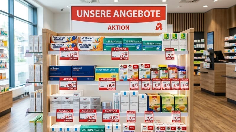 Attraktive Angebote und günstige Preise in der Apotheke